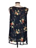 Roz & Ali Blue Sleeveless Blouse Size L - photo 2