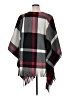 Assorted Brands 100% Polyester Plaid Gray Wrap One size - photo 2