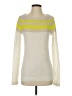 Lands' End Color Block Ivory Pullover Sweater Size S - photo 1
