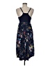 Unbranded Floral Blue Casual Dress Size M - photo 2