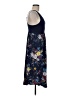 Unbranded Floral Blue Casual Dress Size M - photo 4