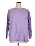 Ann Taylor LOFT 100% Cotton Purple Pullover Sweater Size XL - photo 1