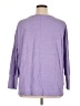 Ann Taylor LOFT 100% Cotton Purple Pullover Sweater Size XL - photo 2