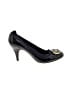 Tory Burch 100% Leather Black Heels Size 8 1/2 - photo 1
