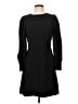 J.Crew 100% Polyester Solid Black Casual Dress Size 2 - photo 1