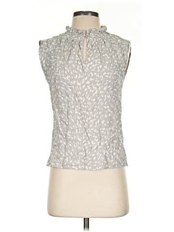 Rebecca Taylor Sleeveless Silk Top (view 1)