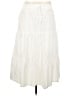 Unbranded Solid White Casual Skirt Size 2X - photo 1
