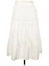 Unbranded Solid White Casual Skirt Size 2X - photo 2