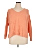 Lucky Brand Orange Pullover Sweater Size XL - photo 1