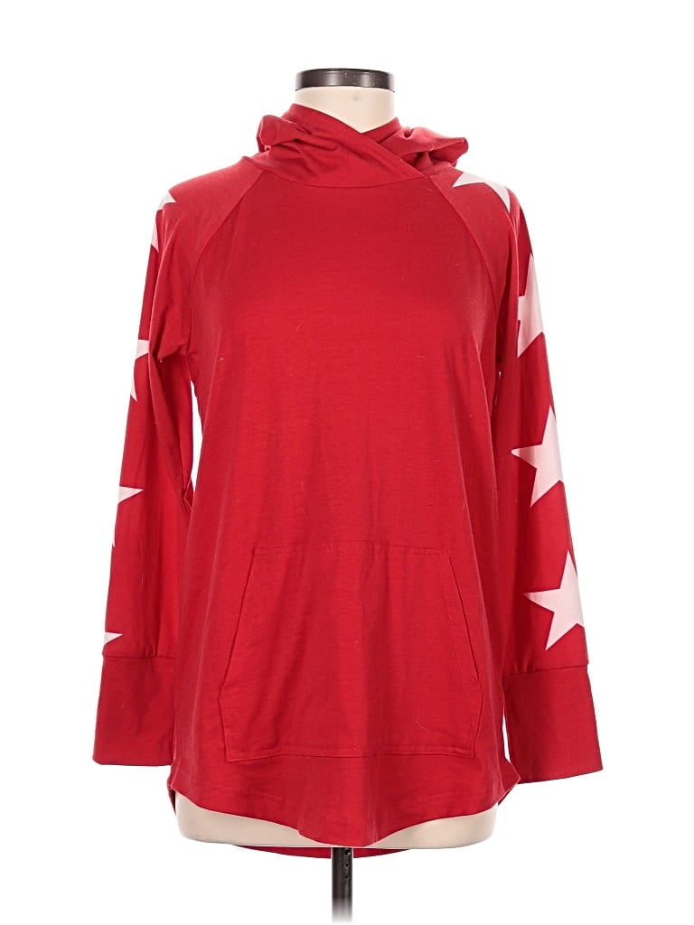 Pre-owned Lularoe Pullover Hoodie In Red
