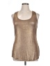 Studio Y Gold Tank Top Size 1X - photo 1