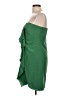 BCBGMAXAZRIA 100% Silk Green Cocktail Dress Size 10 - photo 5