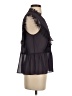 Chelsea28 100% Polyester Black Sleeveless Blouse Size XS - photo 4