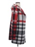 Field Flower 100% Wool Plaid Red Wool Coat Size XS - photo 4