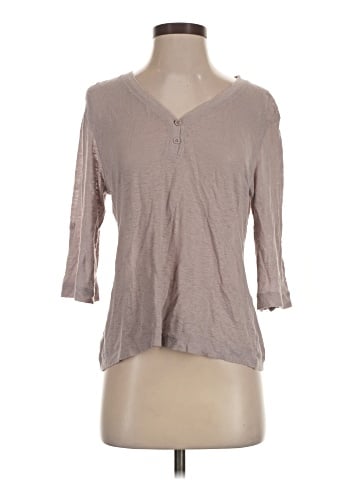 Wrap 3/4 Sleeve T-Shirt (view 1)