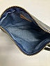 Not Rational 100% Leather Gray Leather Clutch One size - photo 4