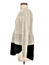 Charter Club 100% Cashmere Metallic Silver Cashmere Pullover Sweater Size XS - photo 5