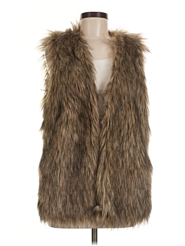 Dynamite Faux Fur Vest (view 1)