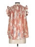 Hayden 100% Polyester Pink Sleeveless Blouse Size L - photo 2