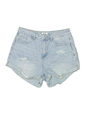 Simple Society Denim Shorts (view 1)