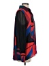 Ramy Brook 100% Polyester Color Block Red 3/4 Sleeve Blouse Size S - photo 4