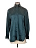 Babaton Teal Long Sleeve Blouse Size XXS - photo 1