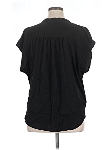 Banana Republic Factory Store Short Sleeve Henley (view 2)
