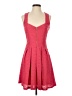 Guess Chevron-herringbone Pink Cocktail Dress Size 4 - photo 1