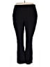 Rekucci Solid Black Active Pants Size 22W - photo 1