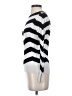 Derek Lam Chevron-herringbone Silver Turtleneck Sweater Size XS - photo 5
