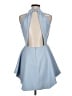 Keepsake Solid Blue Cocktail Dress Size M - photo 2