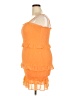 Bebe 100% Polyester Orange Cocktail Dress Size XXL - photo 5