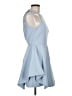 Keepsake Solid Blue Cocktail Dress Size M - photo 4