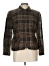 Sag Harbor 100% Acrylic Tweed Brown Blazer Size 10 - photo 1