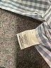 UNTUCKit 100% Cotton Checkered-gingham Blue Long Sleeve Button-Down Shirt Size 18 - photo 8