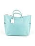 Bally 100% Leather Teal Leather Tote One size - photo 1