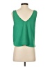 Aqua 100% Polyester Green Tank Top Size S - photo 2