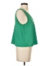 Aqua 100% Polyester Green Tank Top Size S - photo 4