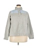 Crown & Ivy 100% Cotton Gray Sweatshirt Size XXL - photo 1