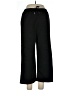 Unbranded 100% Polyester Solid Black Casual Pants Size L - photo 1