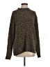 MNG Tweed Brown Turtleneck Sweater Size 4 - photo 1