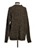 MNG Tweed Brown Turtleneck Sweater Size 4 - photo 2