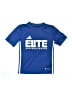 Adidas Blue Active T-Shirt Size 7 - photo 1