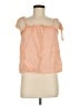J.Crew 100% Linen Orange Sleeveless Blouse Size M - photo 1