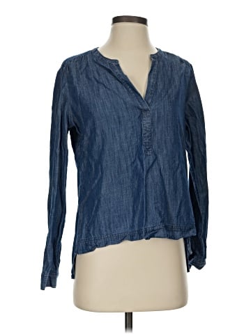 CALVIN KLEIN JEANS Long Sleeve Blouse (view 1)
