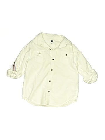 Janie and Jack Long Sleeve Button-Down Shirt (view 1)