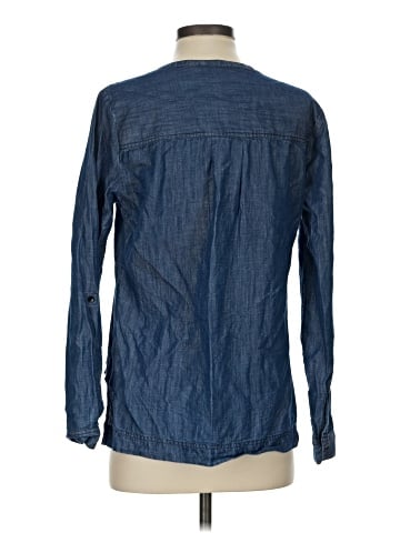 CALVIN KLEIN JEANS Long Sleeve Blouse (view 2)