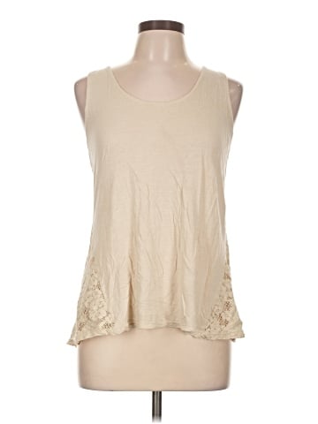 Rose + Olive Sleeveless T-Shirt (view 1)