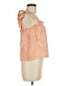 J.Crew 100% Linen Orange Sleeveless Blouse Size M - photo 4