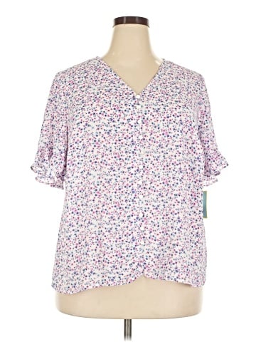 CeCe Short Sleeve Blouse (view 1)